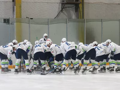Hockey - Slovenia - Poland - Ledna Dvorana, Maribor, Slovenia, April 24, 2025. Photo: Marko Vanovsek