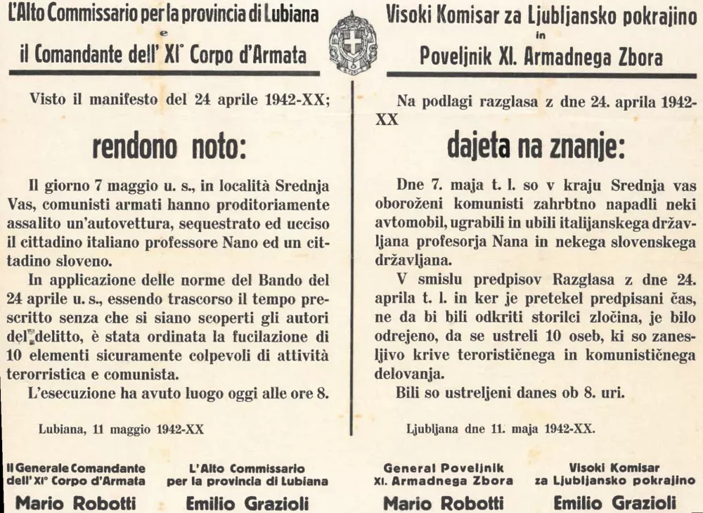 Tak&scaron;ni razglasi so postali stalnica. / Foto: Mestni Muzej Ljubljana