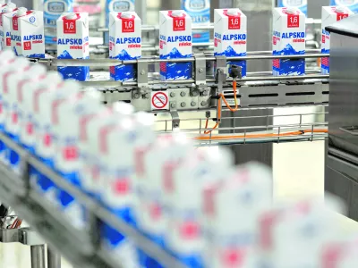 Alpsko, Radenska, Milka, Barcaffe in Argeta je pet najmočnej&scaron;ih znamk &scaron;iroke potro&scaron;nje v Sloveniji. Foto: Tomaž Zajel&scaron;nik