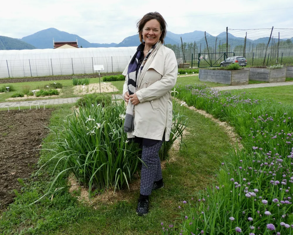 Tatjana Buzeti, kmetija Vidov brejg / Foto: Katja Petrovec