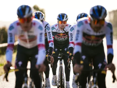 Primož Roglič during the Red Bull - BORA - hansgrohe Mallorca Training Camp in January 2025 // Sebastian Marko / Red Bull Content Pool // SI202501100492 // Usage for editorial use only // 