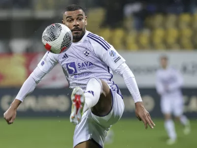 Hillal Soudani- 09.03. 2024 - nogomet - 1.SNL - Celje: Maribor, Celje //FOTO: Jaka Gasar