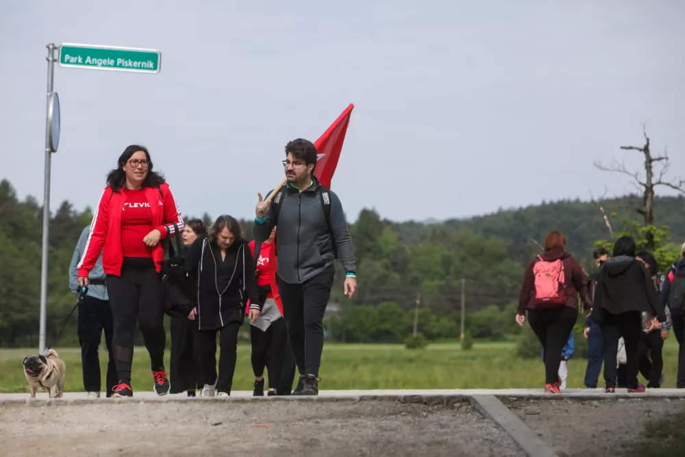 - 10.05.2025. Pot ob žici. Foto: Bojan Velikonja 