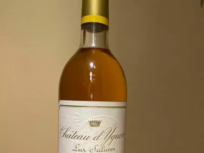 Sladka vina so med najdražjimi pijačami na svetu. Za steklenico bordojskega chateau y'quema je potrebno od&scaron;teti tudi nekaj tisoč evrov. F arhiv