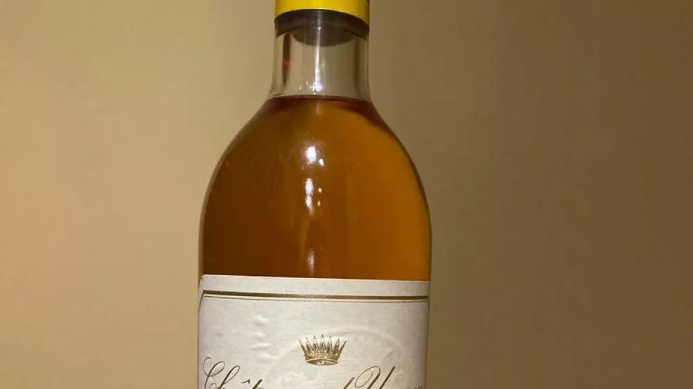 Sladka vina so med najdražjimi pijačami na svetu. Za steklenico bordojskega chateau y'quema je potrebno od&scaron;teti tudi nekaj tisoč evrov. F arhiv