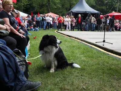 01.05.2024. Prvomajska proslava na Rožniku. Foto: Bojan Velikonja