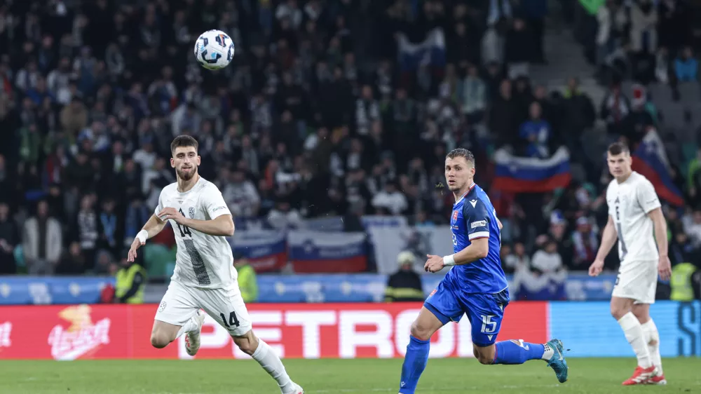 Adrian Zeljković- 23.03.2025 - nogomet - UEFA - Slovenija: Slova&scaron;ka //FOTO: Jaka Gasar