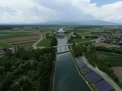 Segment 5, sončna elektrarna Zlatoličje, DEM