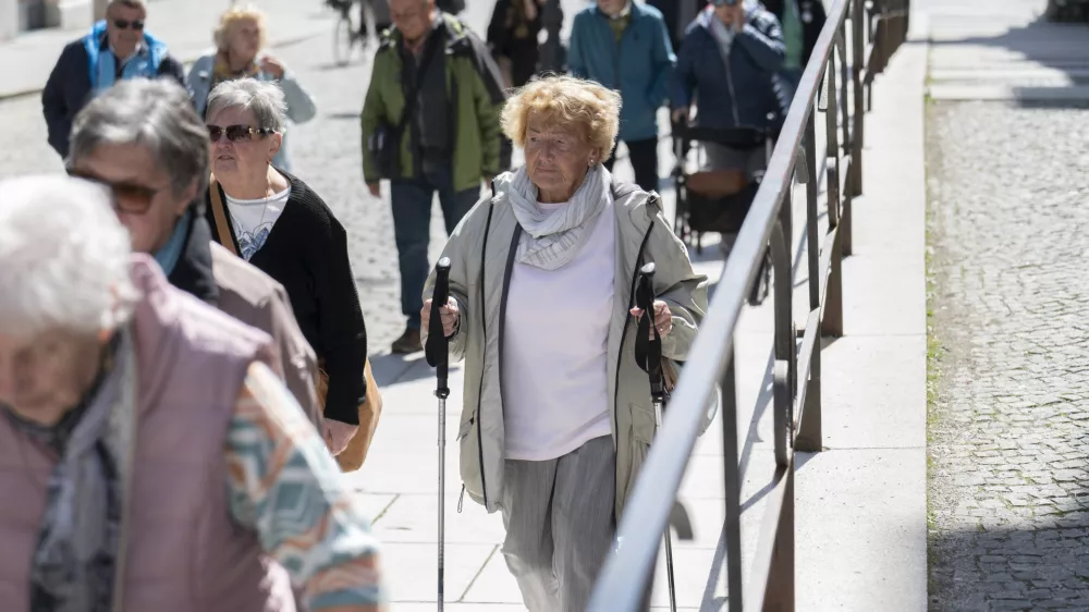 Klicni center 114 bo s 15. majem prevzel novo nalogo ter starej&scaron;im in drugim zainteresiranim poleg informacij o poplavah in pokojninski reformi ponujal tudi informacije o dolgotrajni oskrbi. Fotografija je simbolična. Foto: Nik Erik Neubauer Q