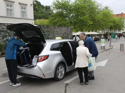 05.05.2025 - Taxi - Taksi služba - prevoz potnikov Foto: Luka Cjuha