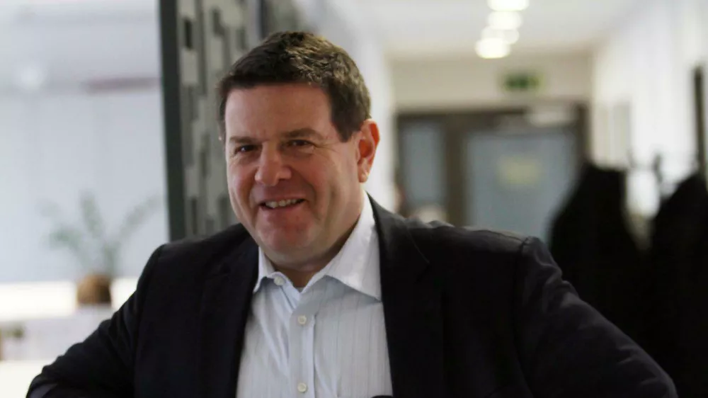 Peter Frankl, glavni urednik in direktor Financ