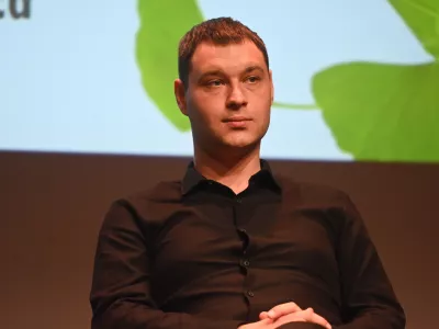 Miha Kordi&scaron; - 29.09.2022 - Predsedni&scaron;ke volitve 2022 &ndash; prvo uradno soočenjem predsedni&scaron;kih kandidatov v okviru zaključka Festivala za tretje življenjsko obdobje v Cankarjevem domu -//FOTO: Nik Erik Neubauer