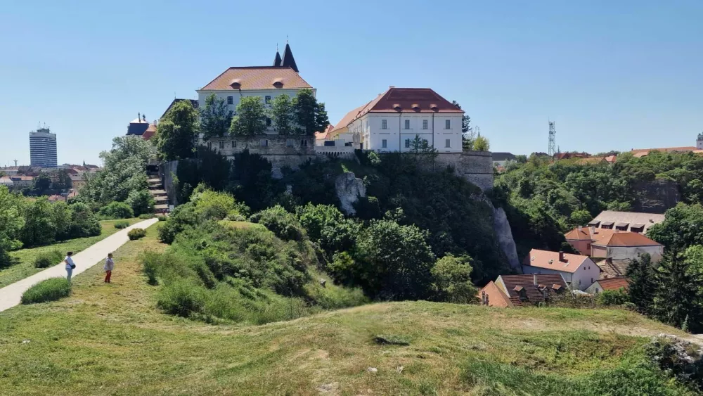 Madžarska, Veszprem, Grajski grič