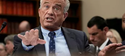 U.S. Health and Human Services (HHS) Secretary Robert F. Kennedy Jr. testifies before a House Appropriations Labor, Health and Human Services, Education, and Related Agencies Subcommittee hearing on the Department of Health and Human Services budget, on Capitol Hill in Washington, D.C., U.S., May 14, 2025. REUTERS/Ken Cedeno