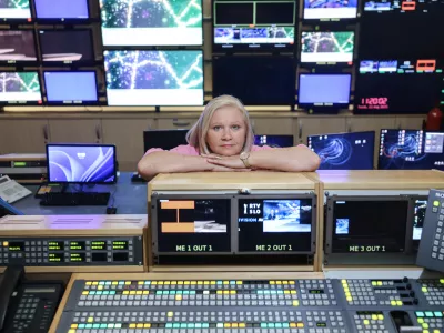 - 13.05.2025 - generalna direktorica RTV Natalija Gor&scaron;ak//FOTO: Jaka GasarOPOMBA: ZA OBJEKTIV - INTERVJU