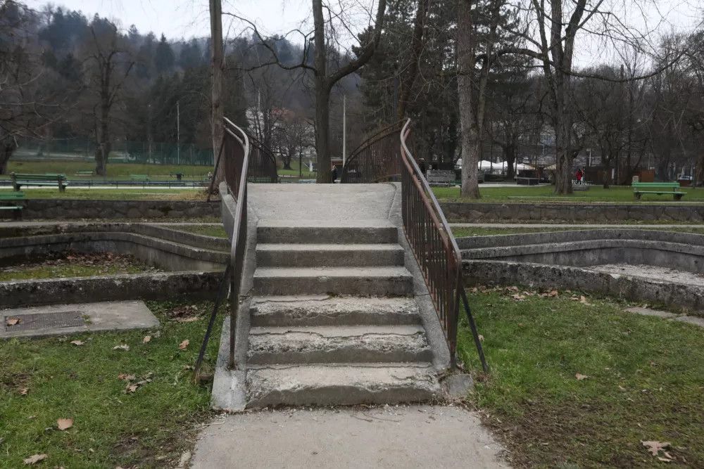 06.02.2025. Bloudkov park, otro&scaron;ko igri&scaron;če v parku Tivoli. Foto: Bojan Velikonja 