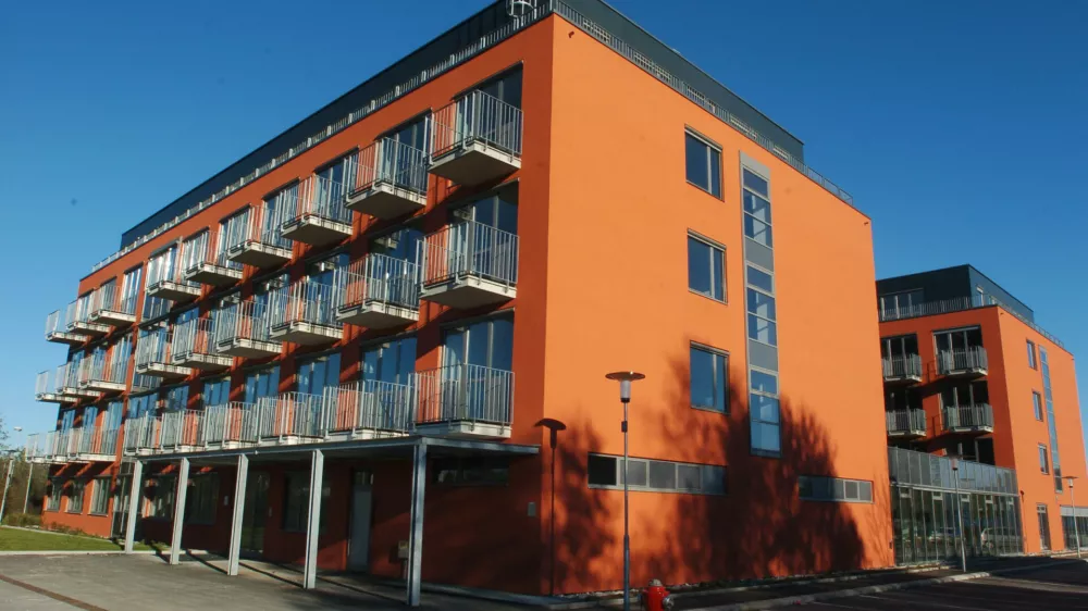 Sistem aktivne požarne za&scaron;čite je že name&scaron;čen v &scaron;tudentskem domu na Litostrojski. Foto: Jaka Adamič&nbsp;