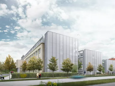 Ljubljanski mestni svet bo v ponedeljek odločal o predlogu sprememb prostorskih izvedbenih pogojev, ki bi Kemijskemu in&scaron;titutu omogočili &scaron;iritev dejavnosti na lokaciji v Hajdrihovi ulici. Foto:&nbsp;Ark arhitektura Kru&scaron;ec