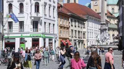 - 28.04.2025 - turisti, Ljubljana//FOTO: Jaka Gasar