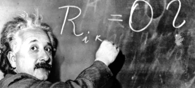 Einstein leta 1931 / Foto: Wikipedia/javna Raba