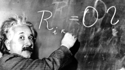 Einstein leta 1931 / Foto: Wikipedia/javna Raba