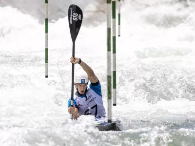 Martin Srabotnik- 16.08.2020 &ndash; Tacen - kajak / kanu - ECA evropski pokal v slalomu na divjih vodah - tekmi članskega slovenskega pokala HSE v slalomu in prvi izbirni tekmi za sestavo reprezentance - //FOTO: Matjaž Ru&scaron;t