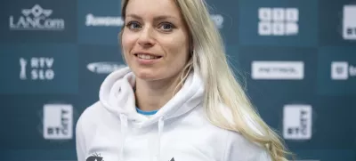 Koper.Svetovni izziv v sportni gimnastiki.Telovadka Teja Belak.