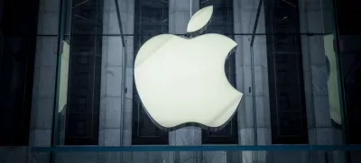 FILED - 16 September 2023, US, New York: The Apple logo, taken in Manhattan. Photo: Michael Kappeler/dpa