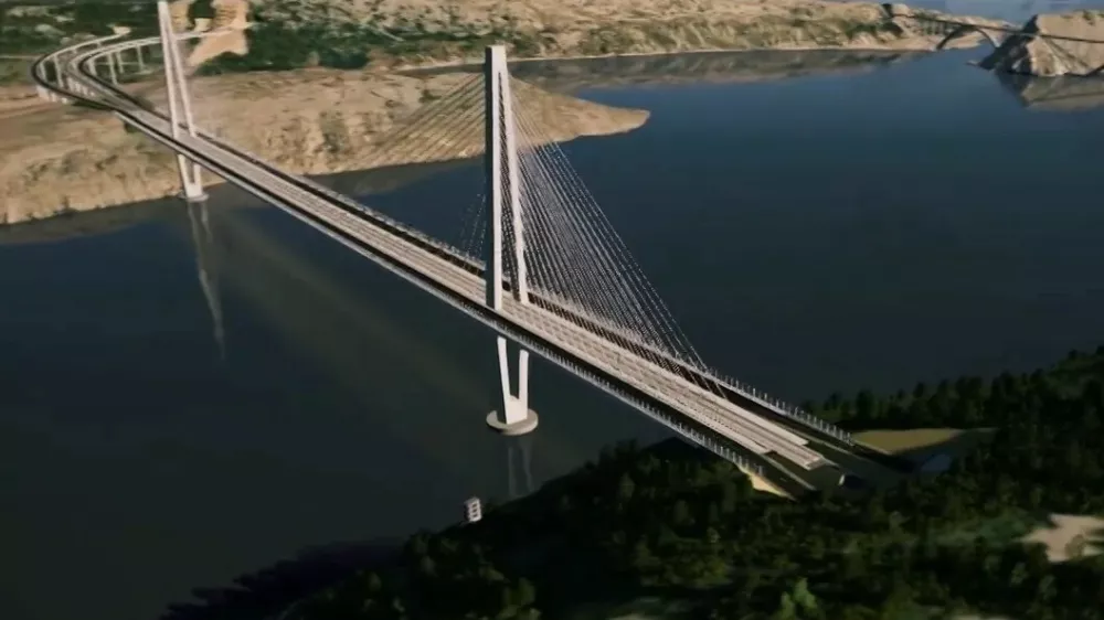 Most na Krk, idejna re&scaron;itev