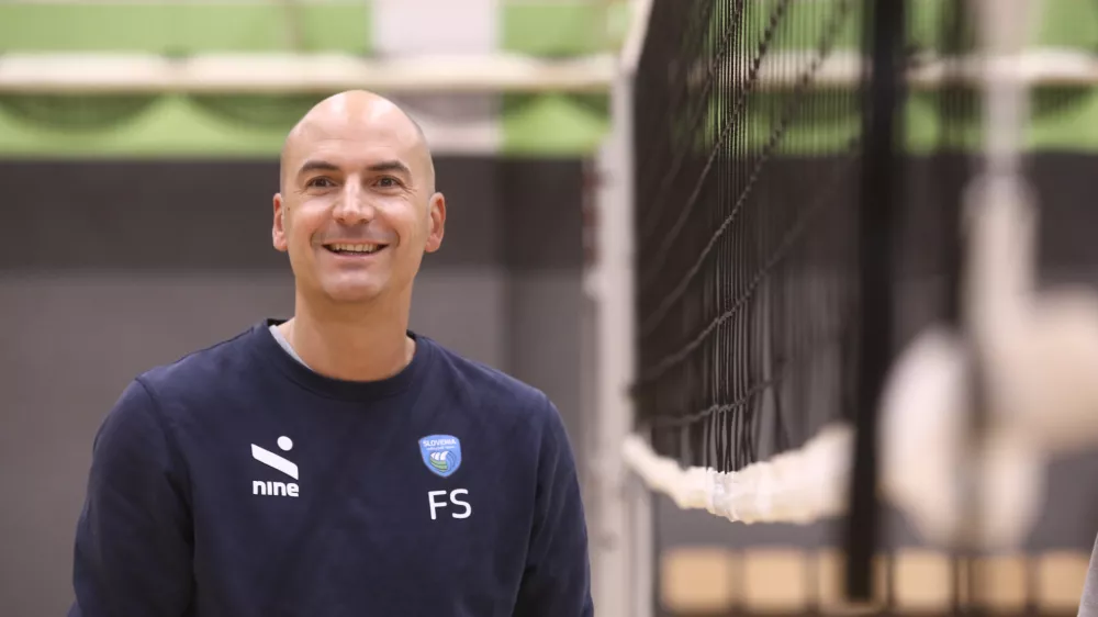 trener Fabio Soli21.05.2025&nbsp; - odbojka trenink odbojkarske reprezentanceFoto: Luka Cjuha