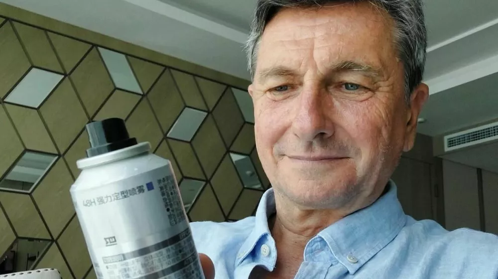 Borut Pahor je na Kitajskem doživel nenavadno izku&scaron;njo. F instagram Boruta Pahorja