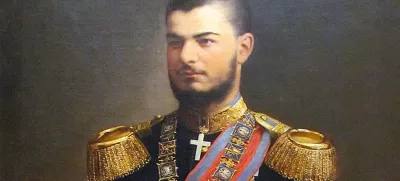 Kralj Aleksander I. na sliki Heinricha Wassmutha leta 1894 / Foto: Wikipedija