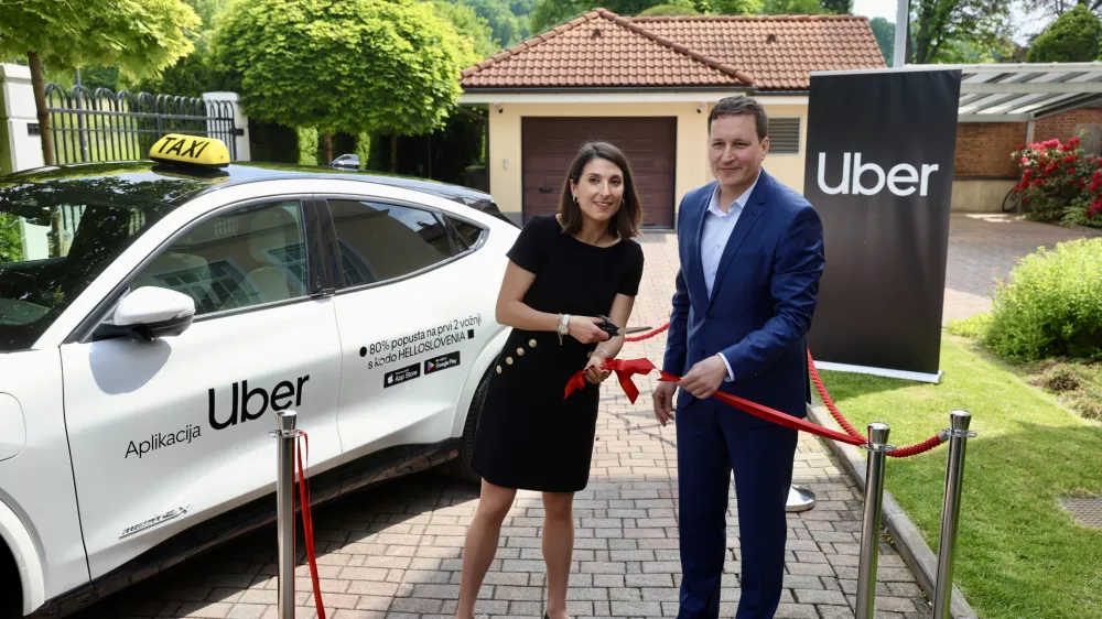Bo&scaron;tjan Koritnik, ljubljanski podžupan Morena &Scaron;imatić, direktorica Uber CroatiaFoto: Jaka Gasar