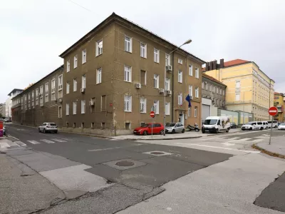 Maribor - Vo&scaron;njakova ulica - Socialne zadeve - Zapori - Zavod za prestajanje kazni zapora (ZPKZ) Maribor - Ilustracija - Tematika - Ilustracija - Maribor - Tematika - Avtor: Andrej Petelin&scaron;ek