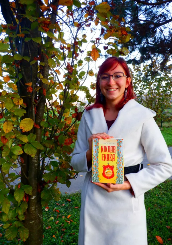 Lucija Lenarčič Bo&scaron;njak, mlada pisateljica. / Foto: osebni arhiv