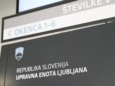 UE LjubljanaUpravna Enota- 15.05.2024 -novinarska konferenca Sindikata državnih organov Slovenije - sindikata upravnih enot. FOTO: Nik Erik Neubauer
