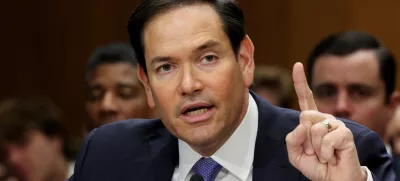 U.S. Secretary of State Marco Rubio testifies at a Senate Foreign Relations Committee hearing on U.S. President Donald Trump's State Department budget request for the Department of State, on Capitol Hill in Washington, D.C., U.S., May 20, 2025. REUTERS/Jonathan Ernst