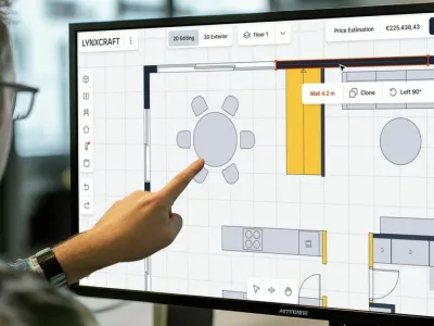 Platforma Lynx temelji na tehnologiji algoritemske gradnje z ideologijo končnega &scaron;tevila standardiziranih predfabriciranih gradnikov. 