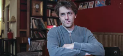 - 21.03.2023 - Rok Bozovičar, gledališki kritik in novinar - selektor 53. Tedna slovenske drame, član Društva gledaliških kritikov in teatrologov Slovenije in Društva za sodobni ples Slovenije. //FOTO: Jaka Gasar