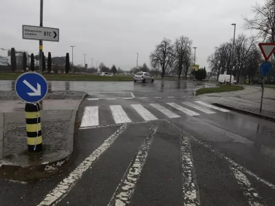 10.03.2025 - Rondo - Krožno križi&scaron;če ŽaleFoto: Luka Cjuha