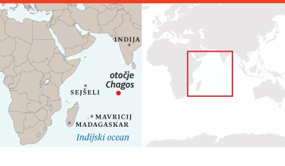 otočje chagos grafika