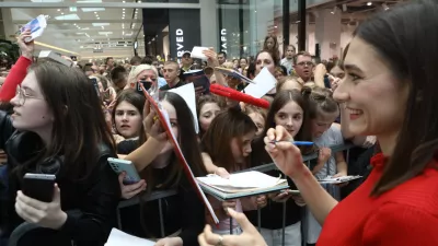 22.05.2025 - Aleja - Skrito v raju druženje z igralci serije Foto: Luka Cjuha 