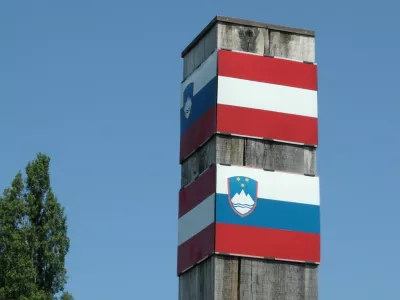 border between Austria and Slovenia in Styria