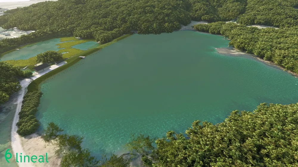 Render ribniki po prenovi, DragaW Krajinski park Ljubljansko barje 