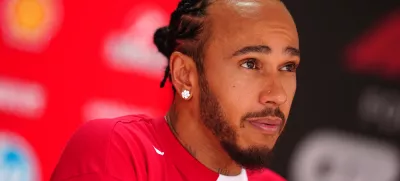 22 May 2025, Monaco, Monte Carlo: British Formula One driver Lewis Hamilton of Ferrari speaks to the media during the preview day at the Circuit de Monaco, ahead of the Formula 1 Monaco Grand Prix. Photo: David Davies/PA Wire/dpa