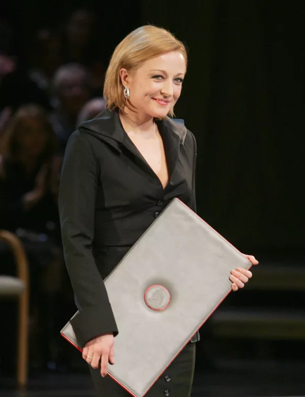 7. februar 2006, Ljubljana - Podelitev Pre&scaron;ernovih nagrad (Pre&scaron;ernove nagrade) v Gallusovi dvorani CD - Nata&scaron;a Barbara Gračner