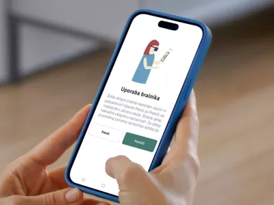 Če nimate težav z vidom, ne potrjujte možnosti uporabe bralnika,&nbsp; ki je namenjen slepim in slabovidnim. / Foto: Furs