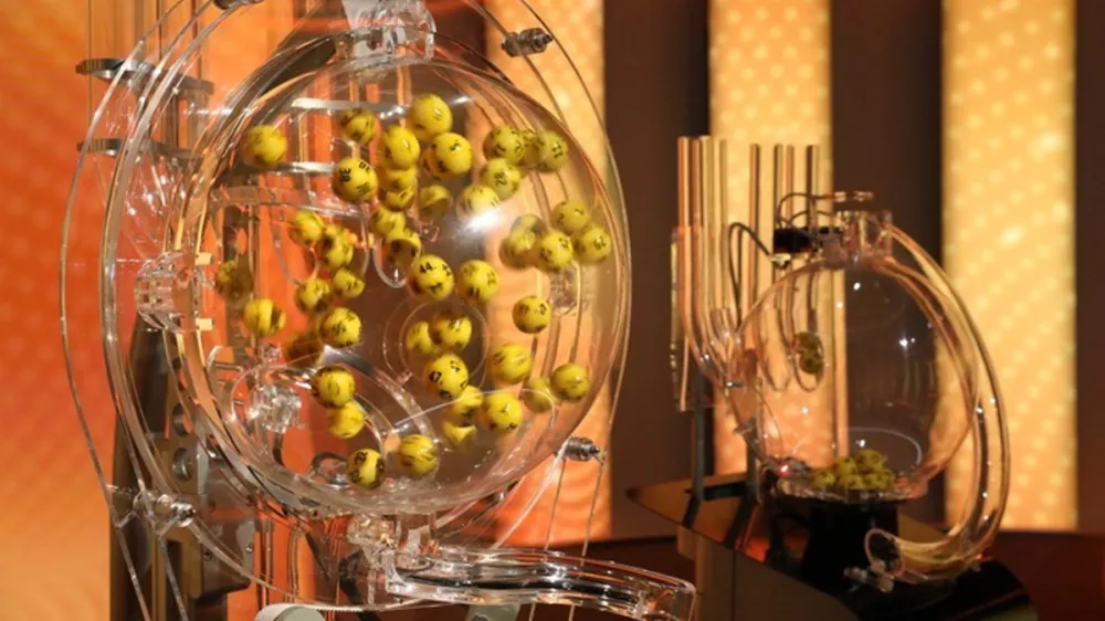 Žrebanje Eurojackpot. Foto: Loterija Slovenije