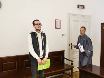 Nino Softić je trenutno v hi&scaron;nem priporu, pred tožilskimi očitki pa se zagovarja kot nedolžen. Foto: Bojan Velikonja