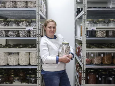 - 22.05.2025 - Maja Kolar- strokovnjakinja za biodinamiko in vzgojo avtohtonih ekolo&scaron;kih semen//FOTO: Jaka Gasar